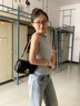 CinvaiKrose通勤包包女包2025年新款斜挎包女士單肩菱格鏈條包生日禮物送女友 黑色Black【小號】送女友老婆走心 曬單實(shí)拍圖