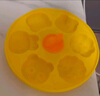 COOKSS寶寶輔食蒸糕模具嬰兒食品級硅膠盒貓爪耐高溫烘焙可蒸煮磨具黃 曬單實(shí)拍圖