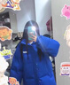 派吉鯊新款2025無(wú)帽棉服棉服女胖人顯瘦棉服外套矮個(gè)子超厚 藍色 S 曬單實(shí)拍圖