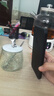 歡妍高顏值小熊玻璃水杯咖啡奶茶杯帶蓋家用喝水杯子耐高溫辦公室茶杯 錘紋杯+銀小熊蓋+勺子 曬單實(shí)拍圖
