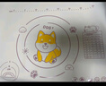天焙和面墊子硅膠揉面墊面板食品級家用搟面墊子廚房案板烘焙三件套 【特大號】90*60cm 曬單實(shí)拍圖