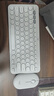 羅技（Logitech）時(shí)尚系列 PEBBLE 2 COMBO鍵鼠套裝 無(wú)線(xiàn)鍵鼠套裝 雙模連接 自定義按鍵 三臺設備配對 月凝白 曬單實(shí)拍圖