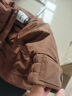 真維斯羽絨服男冬季新款新國標90鴨絨工裝上衣戶(hù)外機能男士加厚連帽外套 焦糖色 XL 推薦體重140-160斤 曬單實(shí)拍圖