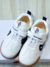 暇步士（Hush Puppies）童鞋新款兒童鞋德訓鞋寶寶鞋女童鞋軟底戶外防滑運動鞋男童休閑鞋 HP3301藍色皮面四季款 31 曬單實拍圖