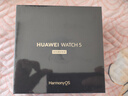 HUAWEI WATCH 5 42mm基礎款不銹鋼表殼金星白素皮復合表帶watch5首創(chuàng  )X-TAP智感窗鴻蒙腕上小藝eSIM通信 曬單實(shí)拍圖