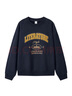 森馬（Semir）[商場(chǎng)同款]女oversize發(fā)熱抗菌2024冬季繡花抓絨上衣101724116004 曬單實(shí)拍圖