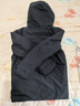 FILA85鴨絨|斐樂(lè )官方男裝羽絨服冬季新款時(shí)尚休閑連帽防水防濕外套 正黑色-BK L 175/96A 曬單實(shí)拍圖