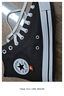 匡威（Converse）官方 All Star男女高幫復古帆布鞋休閑板鞋A15024C A15024C 42 曬單實拍圖