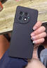 一加手機 ONEPLUS.CN一加Ace2Pro手機殼1+Aec2por液態(tài)硅膠oppo防摔保護套PJA110全包殼 石墨黑 一加Ace2Pro 曬單實(shí)拍圖