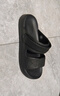 奧康（Aokang）男士涼鞋夏季戶(hù)外休閑開(kāi)車(chē)防滑防臭沙灘涉水踩屎感涼拖鞋男外穿 黑色 42 -43 【標準碼】 曬單實(shí)拍圖