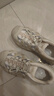 駱駝（CAMEL）丑萌2.0雙底款女登山鞋撞色戶外休閑鞋 L25A076115 米/銀/黃  38  曬單實(shí)拍圖