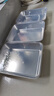 京冇316不銹鋼保鮮盒食品級方盤餃子冰箱收納盒飯盒密封冷凍盒儲物盒 曬單實拍圖