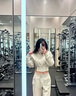 lululemon丨Plush Fleece 女士拉絨可拆卸連帽夾克 LW3HOKS 骨白 XS /4 曬單實(shí)拍圖