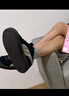 彪馬（PUMA）【面包鞋】經(jīng)典復(fù)古滑板鞋男女撞色休閑鞋SUEDE XL399099 黑色-迷霧灰-大理石灰-02 41 曬單實(shí)拍圖