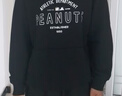 森馬（Semir）[衛衣合輯]衛衣男簡(jiǎn)約百搭男士衛衣通勤外套男潮流中性衛衣情侶款 [J款]黑色90001 M 曬單實(shí)拍圖