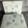 babycare嬰兒小被子四季通用寶寶山茶花針織被哈沃依云島藍120*150春秋款 曬單實(shí)拍圖