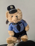 范緹思警察小熊公仔毛絨玩偶公安消防警熊女生日泰迪熊兒童情人節(jié)禮物 公安熊【送禮袋】 坐高27CM 曬單實(shí)拍圖