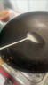廚源（CULINARY ORIGIN）老板精鐵鍋不粘鍋炒鍋不粘鍋炒菜鍋具圓底【免安裝把手 免開(kāi)鍋】 曬單實(shí)拍圖