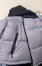 駱駝?dòng)鸾q服男女同款輕薄羽絨服男鴨絨面包服情侶外套冬季 薇紫色/幻影黑 男女同款,7089H L 曬單實(shí)拍圖