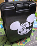 新秀麗（Samsonite）迪士尼米奇米妮聯(lián)名款行李箱 大容量旅行登機拉桿箱 耐磨防刮 AF9 新-黑色 25英寸 曬單實(shí)拍圖