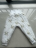 童泰（TONGTAI）嬰兒褲子秋冬寶寶高腰兒童家居服長(cháng)睡褲TS43D214-DS綠色90cm 曬單實(shí)拍圖