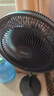 美的（Midea）【超級單品】七葉輕音立式電風(fēng)扇家用柔風(fēng)落地扇臺式桌面小型風(fēng)扇大風(fēng)量節(jié)能搖頭宿舍電扇 SAF30AB 曬單實(shí)拍圖
