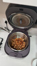 美的（Midea）【國家補貼】IH速嫩感猛火電壓力鍋5L智能預約家用電飯煲0涂層頂置觸控高壓鍋4-6人自動(dòng)排氣S5972K 曬單實(shí)拍圖