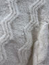 妖精的口袋原創(chuàng)刺繡高領(lǐng)白色毛衣女2025年春季新款奶fufu毛織開(kāi)衫 胡桃?jiàn)A子米白色 M 曬單實(shí)拍圖