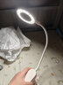 飛利浦（PHILIPS） 可夾式充電護眼臺燈 led夾子燈 兒童學(xué)生閱讀護眼燈臥室床頭燈 旗艦款【3000毫安】白色+線(xiàn) 曬單實(shí)拍圖