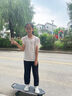 冰龍陸地沖浪板B7滑板成年人兒童入門(mén)初學(xué)專(zhuān)業(yè)大魚(yú)板代步免蹬地路沖板 31英寸-斜陽(yáng)逐浪 身高1.6m-1.75m B7彈簧橋(入門(mén)后橋墊) 曬單實(shí)拍圖