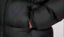 駱駝?dòng)鸾q服防潑水鴨絨男女加厚戶外防寒冬季面包服 黑色 男女同款,7674B XL 曬單實(shí)拍圖