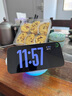 MOYIEAKAN qi2認證磁吸無(wú)線(xiàn)充電器蘋(píng)果17手機iWatch手表三星S25/galaxy watch耳機三合一桌面充電站支架底座 兼容蘋(píng)果三星版【瓷感白】三合一｜電動(dòng)彈出｜氛圍燈 曬單實(shí)拍圖