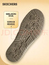 斯凱奇（Skechers）男鞋秋季一腳蹬帆布鞋商務(wù)通勤休閑軟底板鞋66387 曬單實(shí)拍圖