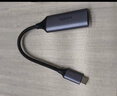 綠聯(lián)Type-C轉HDMI母轉接頭雷電4/5線(xiàn)轉換器高清4K60/2K144Hz投屏USB-C擴展適用MacBook/iPadAir筆記本 曬單實(shí)拍圖