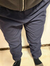 馬登工裝Easypants軟殼防水加絨長(cháng)褲子男秋冬抗靜電直筒褲男士休閑褲 藏青色 XL 曬單實(shí)拍圖