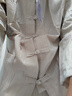 左斯客中式男唐裝女春秋太極練功居士禪佛系茶服漢棉麻復古立領(lǐng)盤 麻本 五扣套裝 XL 【建議115-125斤】 曬單實拍圖