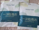 巴迪高（BADIGAO）一次性雨衣兒童一體全身加厚加大透明防暴雨便攜漂流雨披書(shū)包 曬單實(shí)拍圖