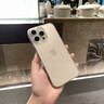 路杰森適用iPhone16Promax手機殼新款蘋果15pro超薄透明玻璃保護套iP14plus鏡頭全包防摔13外殼12高級感 【透明套沙漠金效果】晶鉆玻璃丨防摔頂配丨裸機質(zhì)感 蘋果16 ProMax 曬單實拍圖