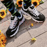 斯凱奇（Skechers）奧利奧熊貓鞋丨老爹鞋男女經(jīng)典黑白復(fù)古春夏輕便潮流增高運動休閑 男款-BKW/黑色/白色 40 曬單實拍圖