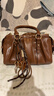 CHARLES&KEITH25冬新品褶皺包掛手提小方包波士頓包CK2-30671820 Chocolate巧克力色 S 曬單實(shí)拍圖