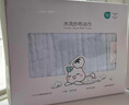 全棉時(shí)代全棉時(shí)代 嬰兒水洗紗布浴巾 兒童純棉浴巾洗澡用品 奶黃色95*95cm 曬單實(shí)拍圖