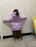 巴拉巴拉兒童羽絨服中長款連帽男童女童冬裝2024外套保暖童裝208424107242 曬單實(shí)拍圖