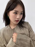 QPQK新中式和田玉耳環(huán)復(fù)古耳釘2025新款爆款高級感氣質(zhì)綠色翡翠耳墜女 金碧玉耳釘10mm 曬單實拍圖