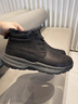 Edick意大利風(fēng)品牌東北皮毛一體男鞋加絨真皮加厚羊毛鞋雪地靴保暖冬季 黑【主圖款】 43 【標準尺碼】 曬單實(shí)拍圖
