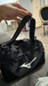 美津濃（MIZUNO）游泳包男女大容量運動(dòng)健身單肩手提斜跨收納包出差旅行包C004黑色 曬單實(shí)拍圖