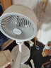 艾美特（AIRMATE）【小暴風(fēng)】空氣循環(huán)扇大風(fēng)量搖頭電風(fēng)扇家用臺(tái)式落地扇升級(jí)加高換氣輕音柔風(fēng)小風(fēng)扇 FA18-X115 曬單實(shí)拍圖