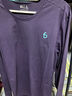 Flipbelt飛比特【熱感派】男秋冬棉感長(cháng)袖透氣跑步上衣速干 凝夜紫 XL 曬單實(shí)拍圖
