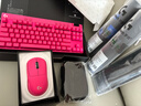 羅技（G）PRO X TKL RAPID磁軸GPW電競游戲機械鍵盤(pán)有線(xiàn)RGB背光充電87鍵便攜無(wú)畏契約三角洲行動(dòng)吃雞神器FPS PRO X TKL RAPID粉色 曬單實(shí)拍圖