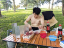 CAMPSOR戶(hù)外液化氣鋼瓶充卡式長(cháng)扁罐充氣閥煤氣瓶爐頭充氣管轉換閥 新款充氣閥帶泄壓閥 曬單實(shí)拍圖