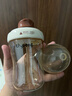 世喜吸管奶瓶1-3歲直飲吸管杯奶瓶1歲以上ppsu奶瓶300ml帶吸管手柄 吸管杯（18月+）-吸管杯蓋款 曬單實(shí)拍圖